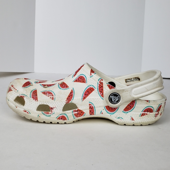 women's watermelon crocs